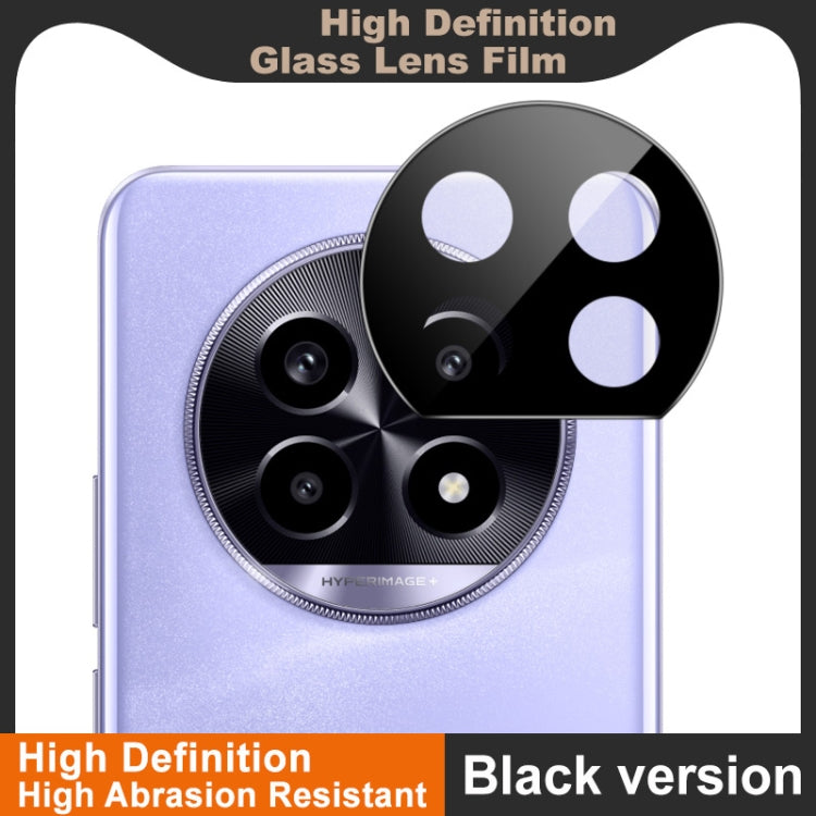 For Realme 13 Pro 5G Global IMAK Rear Camera Lens Glass Film Black Version