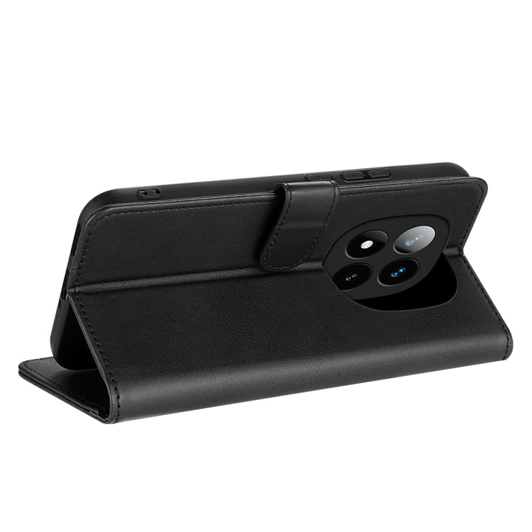 For Redmi Note 14 Pro 5G AZNS Skin Feel Calf Texture Flip Leather Phone Case(Black)