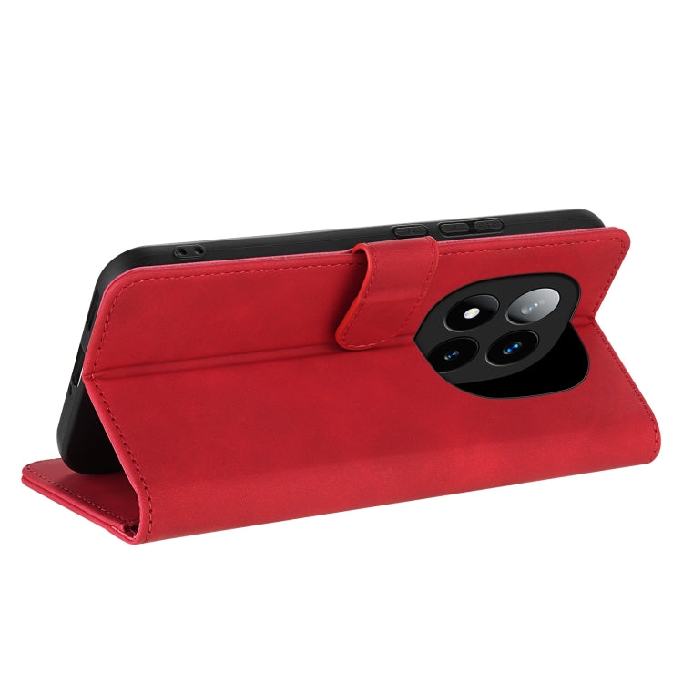 For Redmi Note 14 Pro 5G AZNS Skin Feel Calf Texture Flip Leather Phone Case(Red)