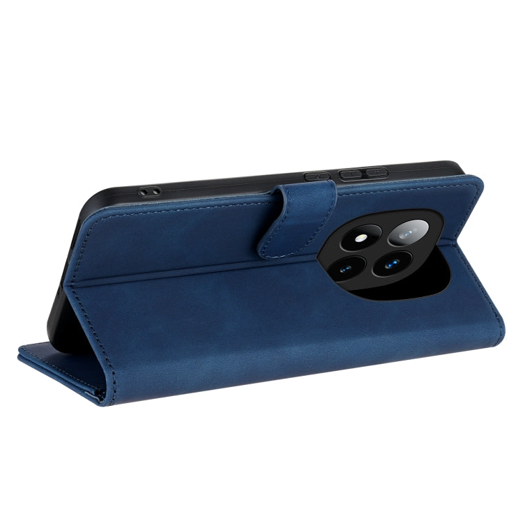 For Redmi Note 14 Pro+ 5G AZNS Skin Feel Calf Texture Flip Leather Phone Case(Blue)