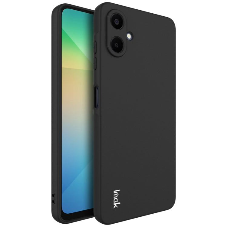 For Samsung Galaxy A06 4G IMAK UC-3 Series Shockproof Frosted TPU Phone Case(Black)