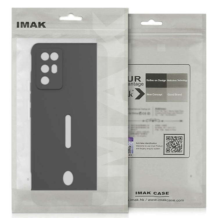 For iPhone 16 Pro Max imak UC-4 Series Straight Edge TPU Phone Case(Black)