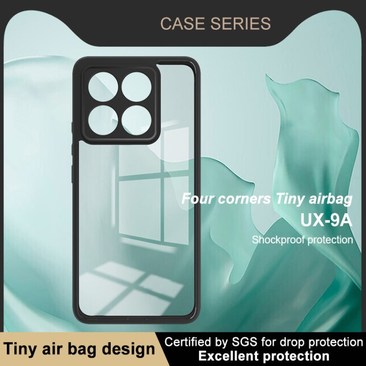 For Xiaomi 14T imak UX-9A Series Four-corner Airbag Shockproof Phone Case