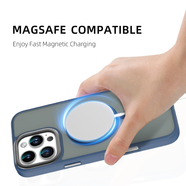 For iPhone 16 Mutural Skin Feel Series Frosted MagSafe Magnetic Phone Case(Pink)