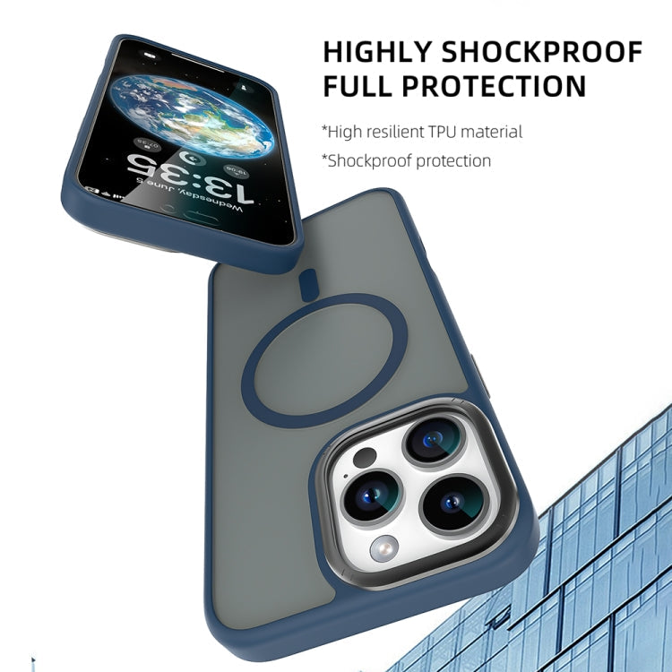 For iPhone 16 Mutural Skin Feel Series Frosted MagSafe Magnetic Phone Case(Black)