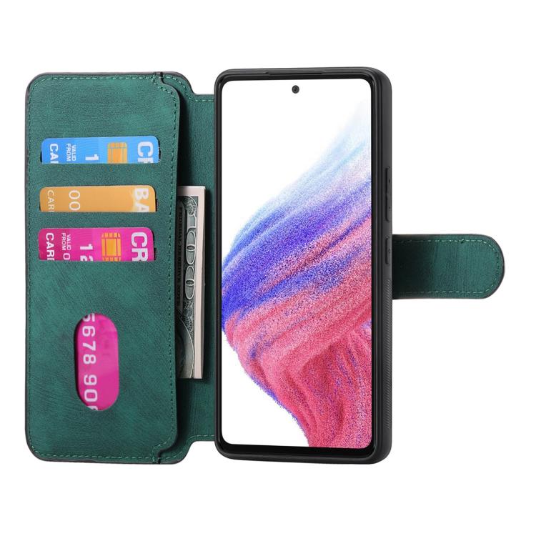 For Huawei nova 13 Pro CaseNeo MagSafe RFID Anti-theft Retro Leather Phone Case(Green)