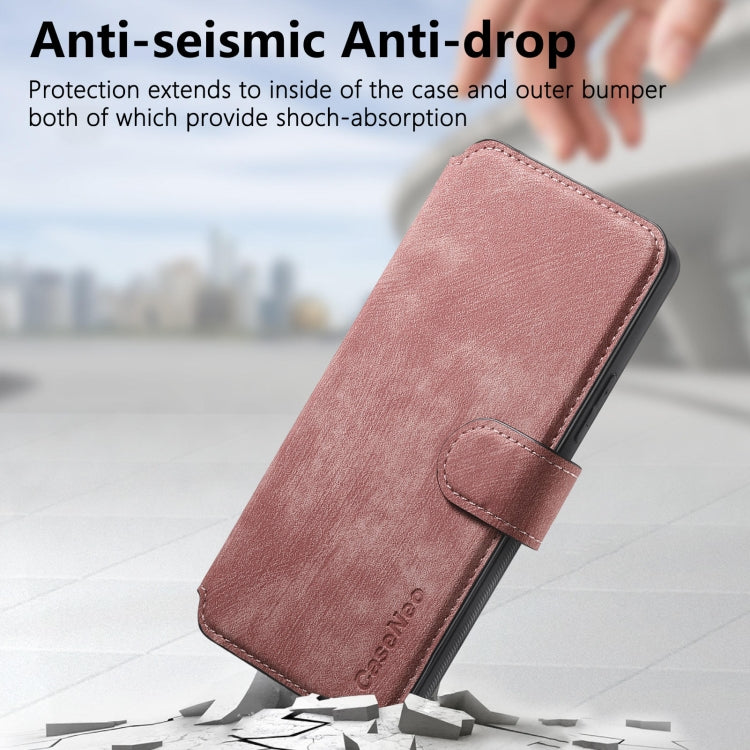 For Honor 90 Lite CaseNeo MagSafe RFID Anti-theft Retro Leather Phone Case(Pink)