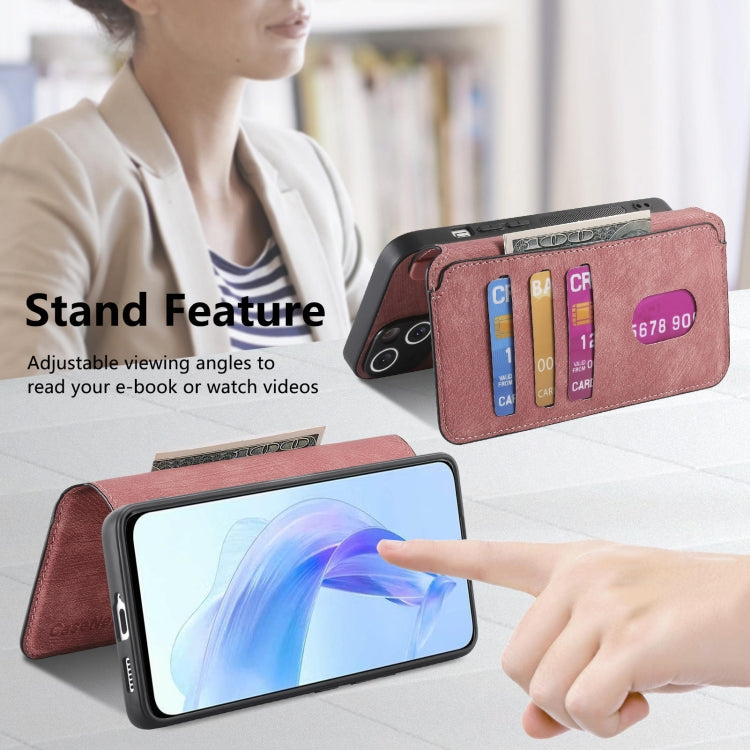 For Honor 90 Lite CaseNeo MagSafe RFID Anti-theft Retro Leather Phone Case(Pink)