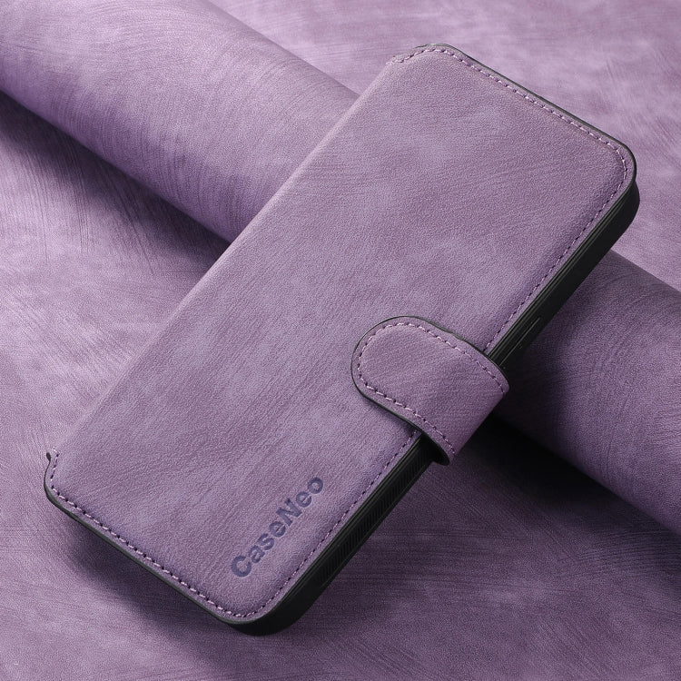 For Honor 90 Lite CaseNeo MagSafe RFID Anti-theft Retro Leather Phone Case(Purple)