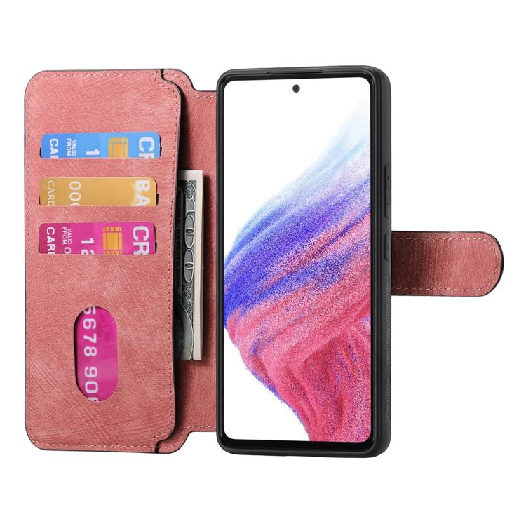 For Honor 300 CaseNeo MagSafe RFID Anti-theft Retro Leather Phone Case(Pink)