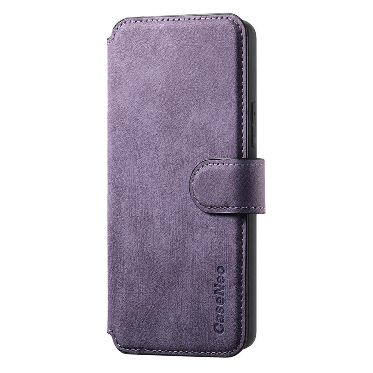 For Honor 300 CaseNeo MagSafe RFID Anti-theft Retro Leather Phone Case(Purple)