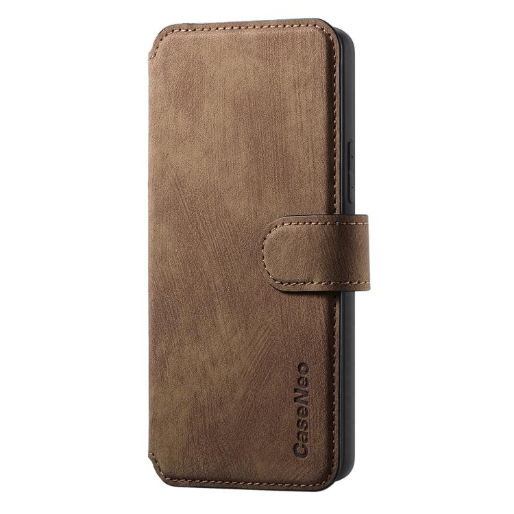For Honor X6b CaseNeo MagSafe RFID Anti-theft Retro Leather Phone Case(Brown)