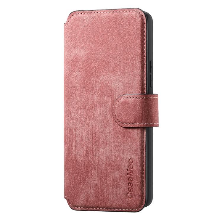 For Honor X6b CaseNeo MagSafe RFID Anti-theft Retro Leather Phone Case(Pink)