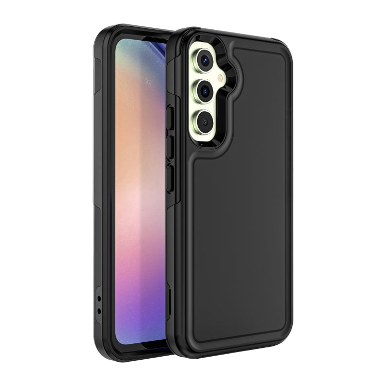 For Samsung Galaxy A54 5G RedPepper Box PC Hybrid TPU Phone Case(Black)