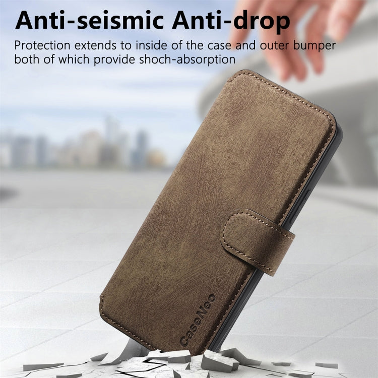 For OPPO A79 5G / A2 5G CaseNeo MagSafe RFID Anti-theft Retro Leather Phone Case(Brown)