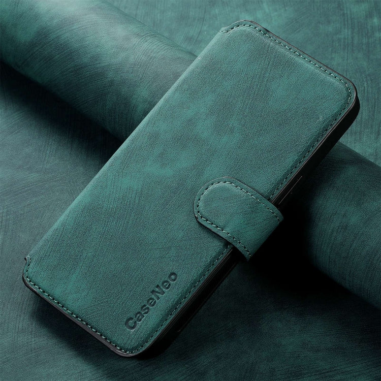 For Redmi Note 12 Pro+ 5G CaseNeo MagSafe RFID Anti-theft Retro Leather Phone Case(Green)