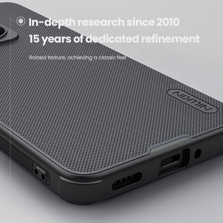 For Xiaomi 14T Pro NILLKIN Frosted Shield Pro PC + TPU Phone Case(Black)
