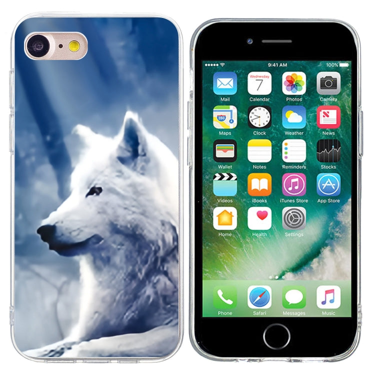 Colorful Painting Pattern TPU Phone Case, For iPhone SE 2022 / 2020 / 8 / 7