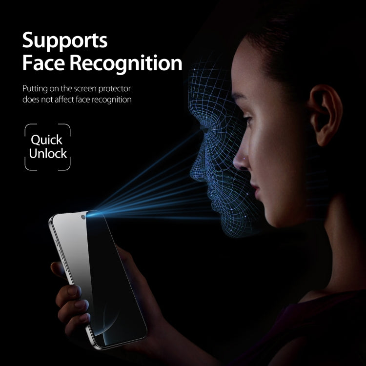 For iPhone 16 Pro Max 5pcs DUX DUCIS 0.33mm 9H High Aluminum Anti-spy HD Tempered Glass Film