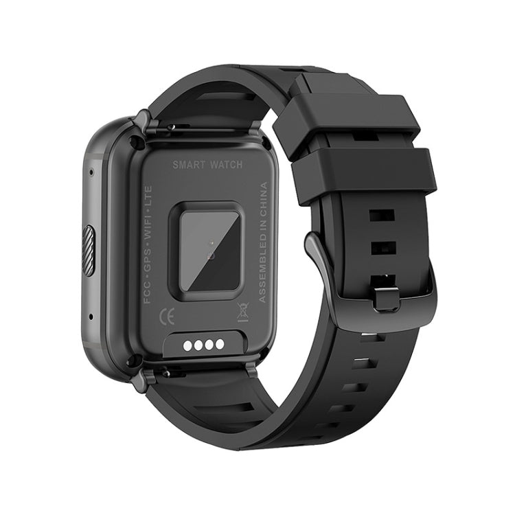 UNIWA DM66 4G Calling Smart Watch, 2GB+16GB, 1.99 inch IPS Screen Android 9.0 Support WiFi GPS(Silver)