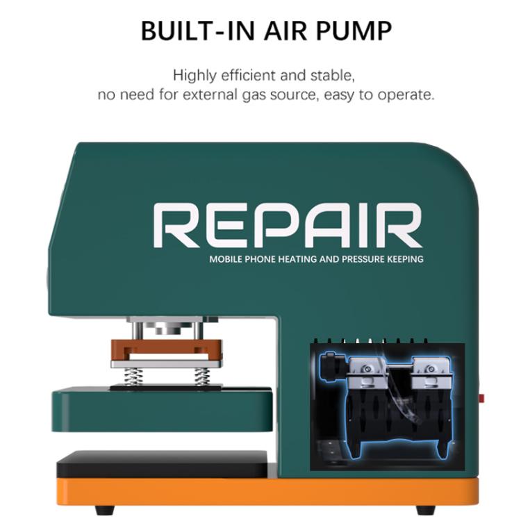 TBK 201P Frame / Screen / Back Cover Pressure Holding Machine with Built-in Vacuum Pump, Plug:UK Plug