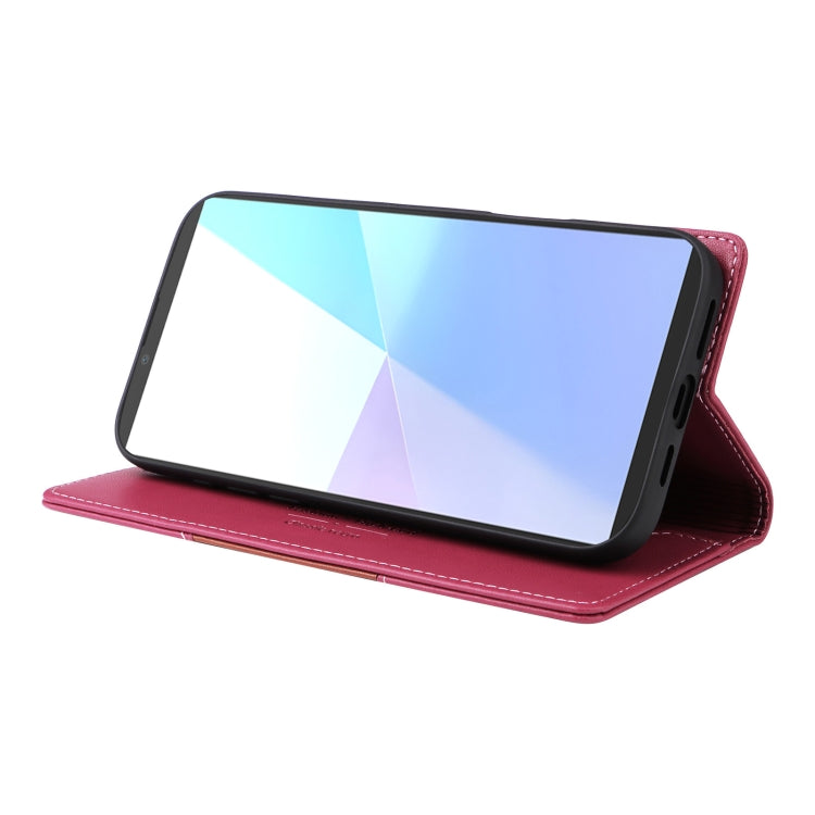For Sony Xperia 10 VI GQUTROBE G01 RFID Anti-theft Leather Phone Case(Red)
