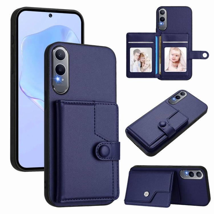 Button Card Bag RFID Anti-theft Phone Case, For OnePlus 13T, For OnePlus Ace 5 / Ace 5 Pro, For OnePlus Nord 4, For OnePlus Nord CE4 Lite 5G