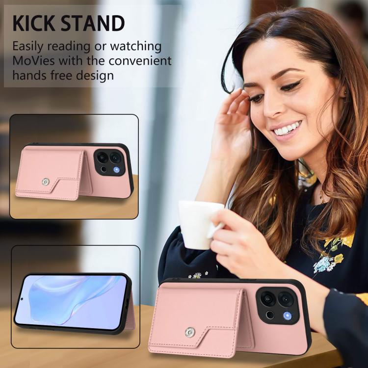 Button Card Bag RFID Anti-theft Phone Case, For OnePlus 13T, For OnePlus Ace 5 / Ace 5 Pro, For OnePlus Nord 4, For OnePlus Nord CE4 Lite 5G