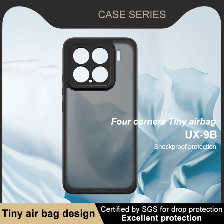 For Xiaomi 15 imak UX-9B Series Four Corners Tiny Airbag Shockproof Phone Case(Black)