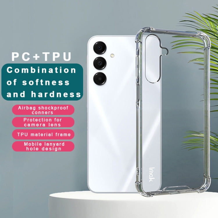 For Samsung Galaxy A16 4G / 5G imak Space Shield PC + TPU Airbag Shockproof Phone Case(Transparent)