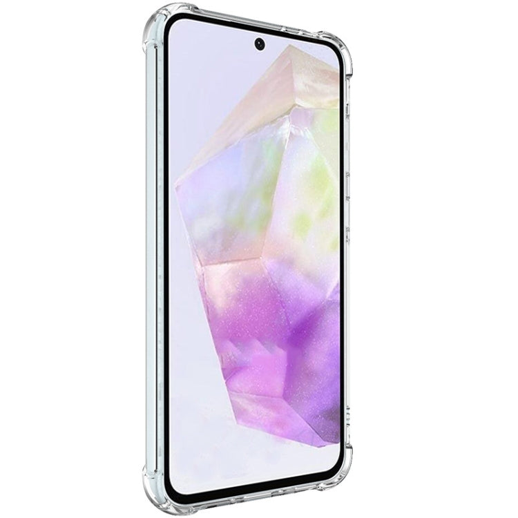 For Samsung Galaxy A36 5G imak Space Shield PC + TPU Airbag Shockproof Phone Case(Transparent)