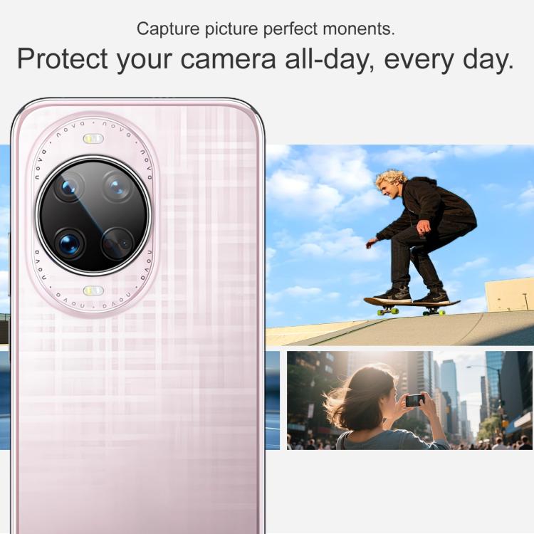 For Huawei nova 14 Ultra imak HD Glass Rear Camera Lens Film, Self-positioning Version