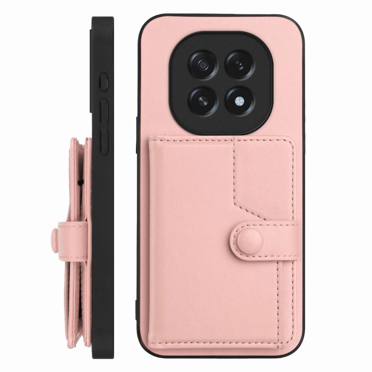 Button Card Bag RFID Anti-theft Phone Case, For OPPO A5 / F29, For OPPO Find X8s+, For OPPO Find X8s, For OPPO Find X8 Ultra