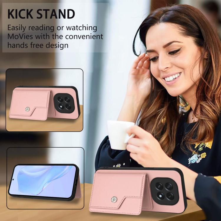 Button Card Bag RFID Anti-theft Phone Case, For OPPO A5 / F29, For OPPO Find X8s+, For OPPO Find X8s, For OPPO Find X8 Ultra