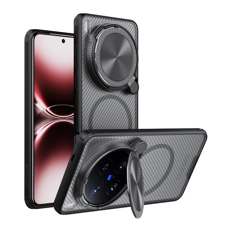 NILLKIN CamShield Prop MagSafe Magnetic Translucent PC Phone Case, For vivo X300 Pro, For vivo X300, For vivo X200 Ultra, For vivo X200 Pro