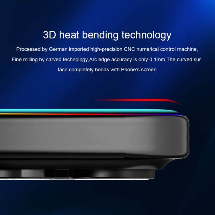 For iPhone 16 Pro Max NILLKIN 3D CP+MAX Anti-Explosion Full Coverage Tempered Glass Film