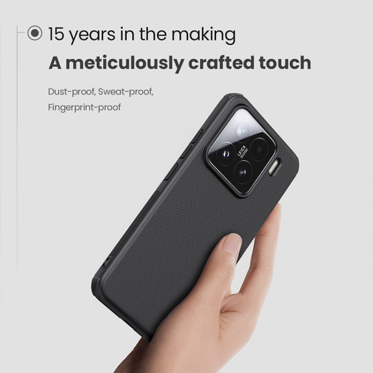 For Xiaomi 15 NILLKIN Frosted Shield Pro Magnetic Phone Case(Black)