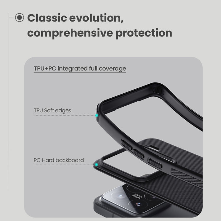 For Xiaomi 15 NILLKIN Frosted Shield Pro Magnetic Phone Case(Black)