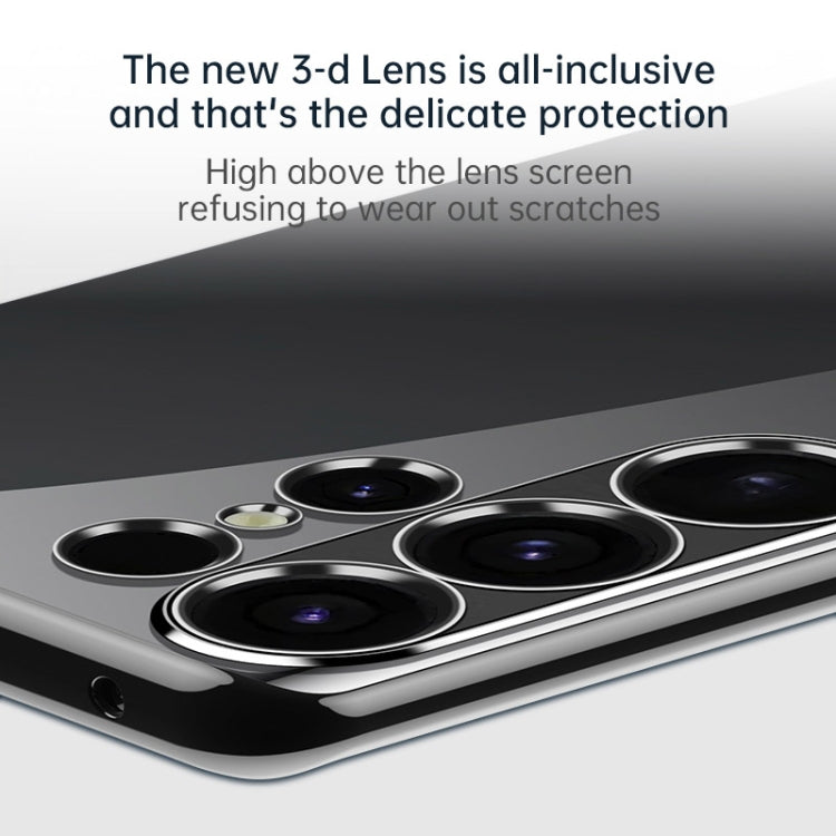 For Samsung Galaxy S25 Ultra 5G SULADA Electroplating Frosted TPU Phone Case(Purple)