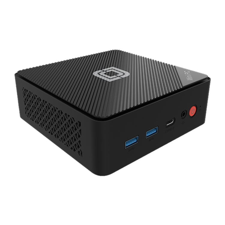 Jumper N100 Pro II Mini PC, Intel 12th Generation Alder Lake-N N100 Quad-core Dual RJ45, RAM: 8GB, ROM: 256GB(US Plug)