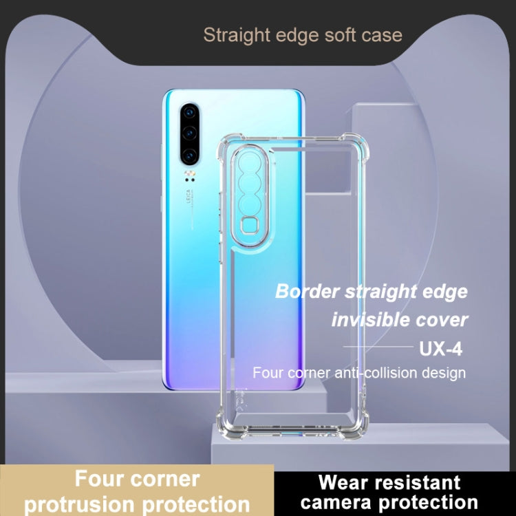 For Huawei P30 IMAK UX-4 Series Four-corner Shockproof Phone Case(Transparent)