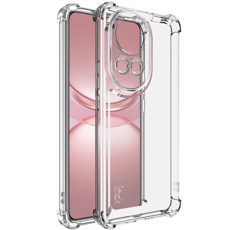 For Huawei Nova 12 Pro / 12 Ultra IMAK UX-4 Series Four-corner Shockproof Phone Case(Transparent)