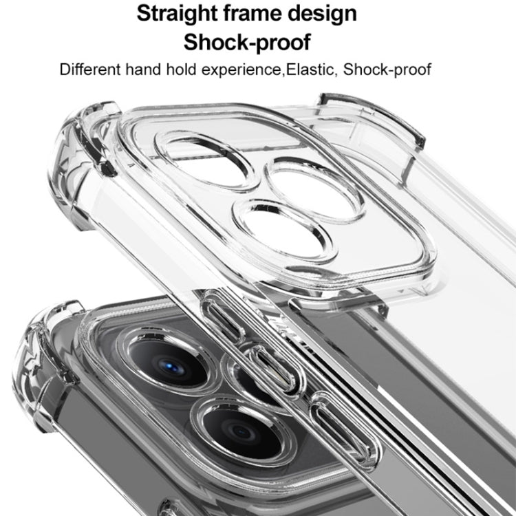 For Huawei Nova 12 / Nova 13 IMAK UX-4 Series Four-corner Shockproof Phone Case(Transparent)