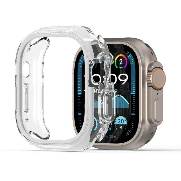 For Apple Watch Ultra 1 / 2 / 3 49mm DUX DUCIS Camo Series TPU Hybrid PC Watch Protective Case(White)
