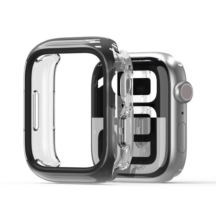 For Apple Watch Series 10 / 11 42mm DUX DUCIS Camo Series TPU Hybrid PC Watch Protective Case(Black)