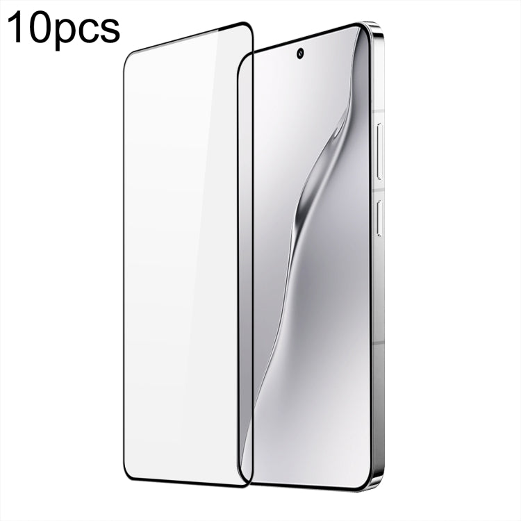 For Xiaomi 15 10pcs DUX DUCIS 0.33mm 9H Medium Alumina Tempered Glass Film
