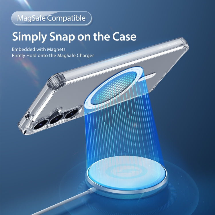 For Samsung Galaxy S25 5G DUX DUCIS Clin Mag Series Magsafe TPU Phone Case(Transparent)