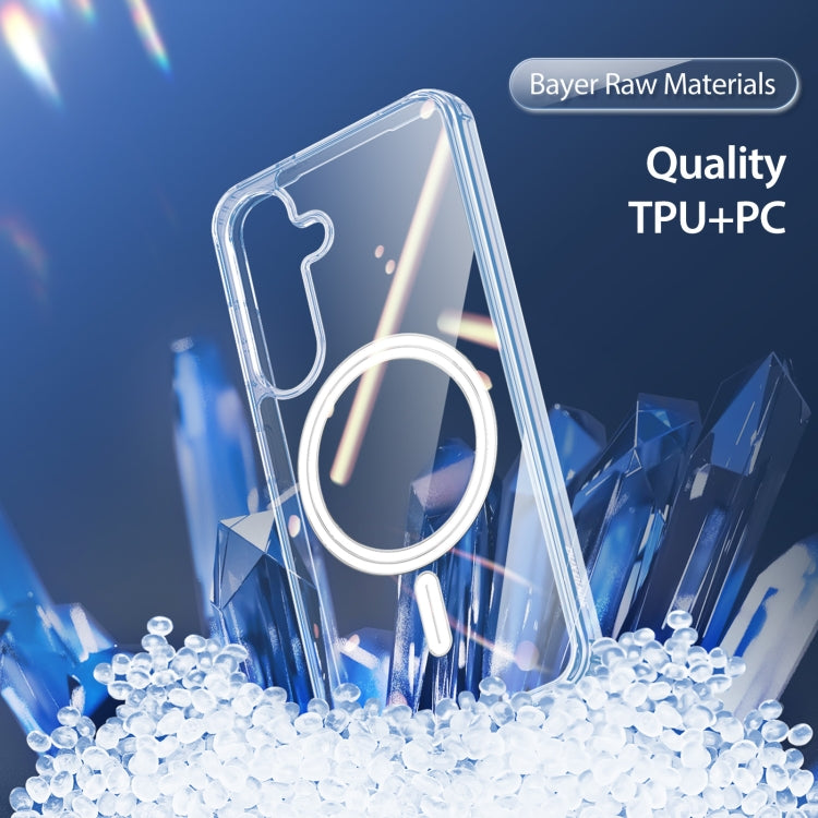 For Samsung Galaxy S25+ 5G DUX DUCIS Clin Mag Series Magsafe TPU Phone Case(Transparent)