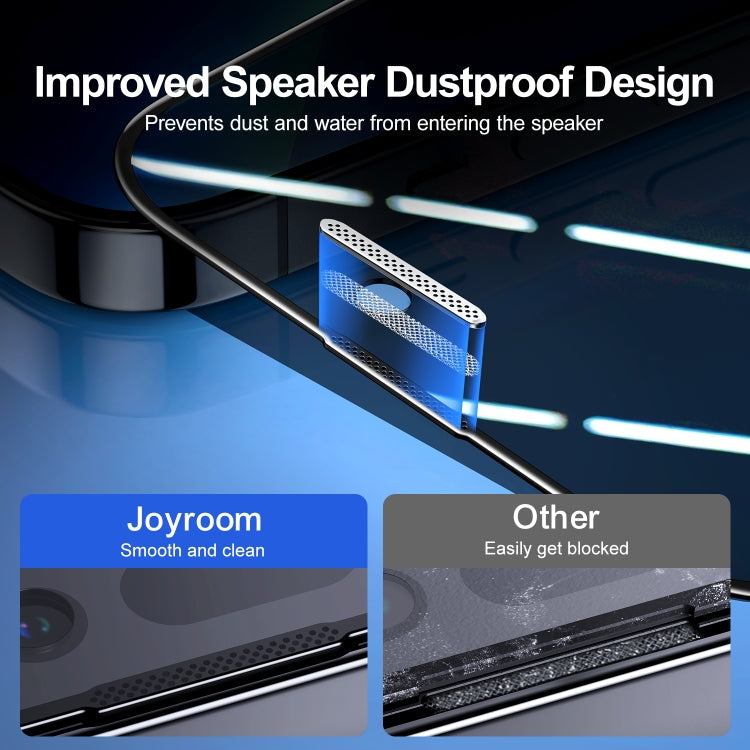 For iPhone 15 Plus JOYROOM Knight Series 2.5D Full Screen Privacy Tempered Film