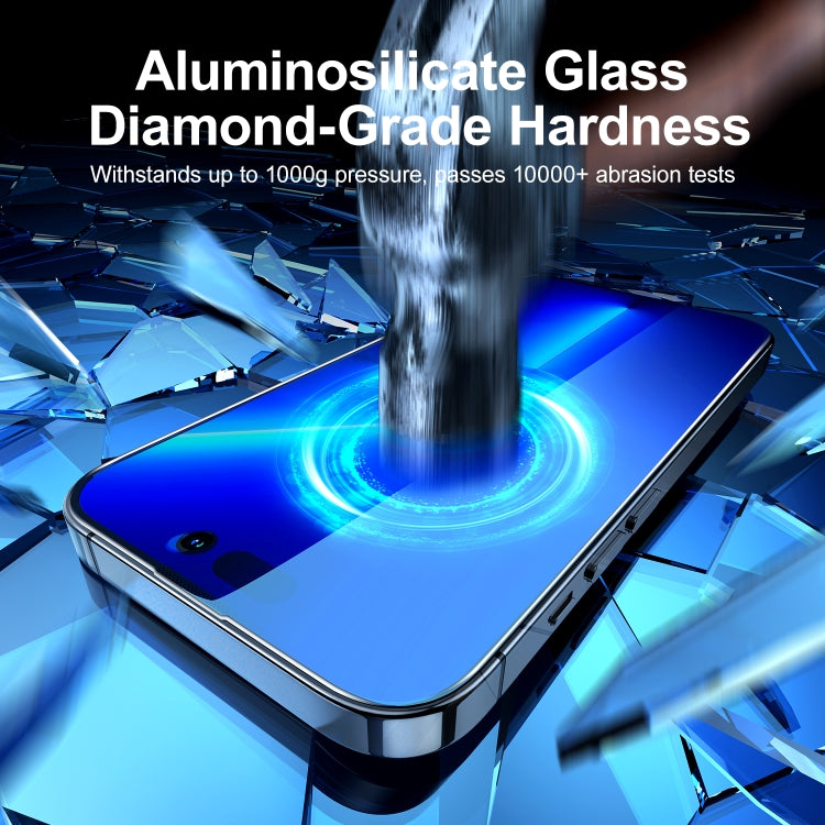 For iPhone 15 JOYROOM Knight Series 2.5D Full Screen Privacy Tempered Film